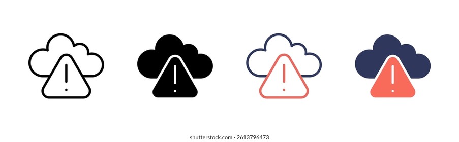 Risk Icon Element For Design And Vector