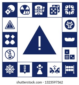 Risk Icon Set 17 Filled Risk Stock Vector (Royalty Free) 1323597362 ...