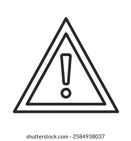 risk icon vector on white background