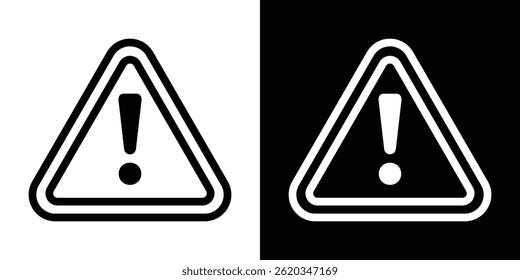 Risk icon vector for web and mobile app. Symbol isolated.