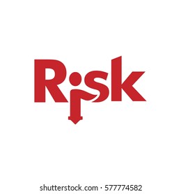 Risk, Insurance Marketing Finance Logo Design