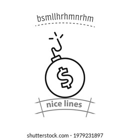 RISK INVESTMENT simple vector icon. RISK INVESTMENT simple vector icon. RISK INVESTMENT simple vector icon. 