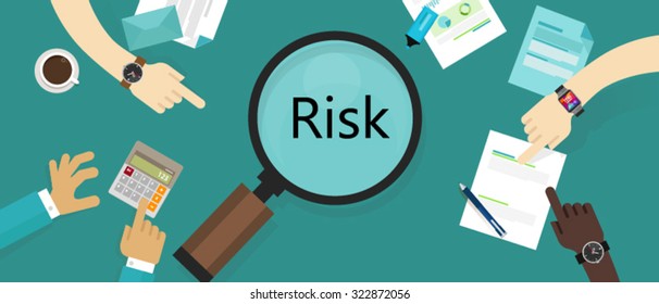 Risk Management Asset Vulnerability Assessment Concept