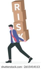 Risk management, control or assess to lose money in investing, process or preparation for safety or secure earning and loss concept,

