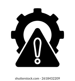 Risk Management Icon Element For Design