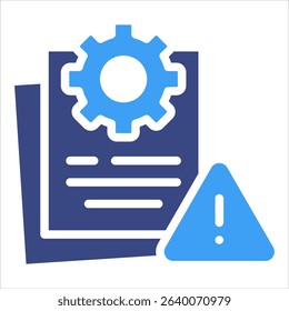 Risk Management Icon Element For Design