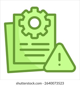 Risk Management Icon Element For Design