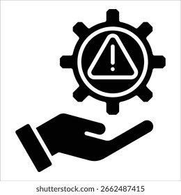 Risikomanagement-Symbolelement für Design