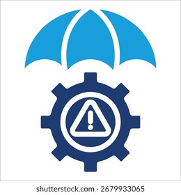 Risk Management Icon Element For Design
