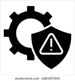 Icono de gestión de riesgos para el diseño