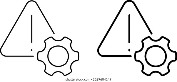 Conjunto de iconos de gestión de riesgos. seguros personales y de propiedad. procesamiento de Reclamos. Icono de respuesta.  Planificación financiera. gestión de procesos de negocio