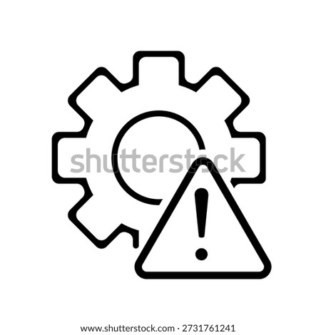 Risk Management icon vector illustration, Strategic Plan, Workflow, Project Management, Risk analysis, Risk Management web line icon. Risk investment, minimizing losses, plan, low cost, Outline icons.