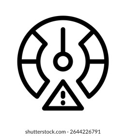 Symbol für Risikomanagement - Vektorsymbol-Entwurfsgrafik