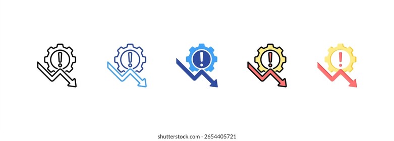 Risk Management Multi Style Icon Set