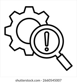 Vektorgrafik für das Symbol "Risikomanagement - Gliederung"