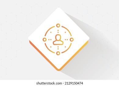 risk management software icon vector design
