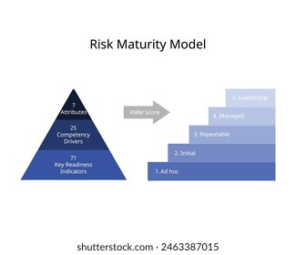 Risk Maturity Model or RMM assessment for maturity report 