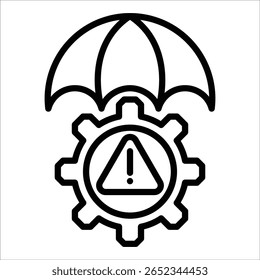 Elemento De Ícone De Redução De Risco Para Projeto