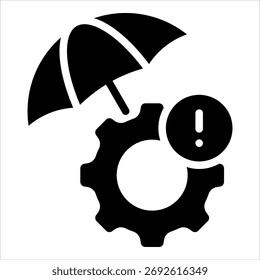 Elemento De Ícone De Redução De Risco Para Projeto