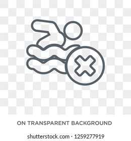 risk pool icon. Trendy flat vector risk pool icon on transparent background from Insurance collection. High quality filled risk pool symbol use for web and mobile