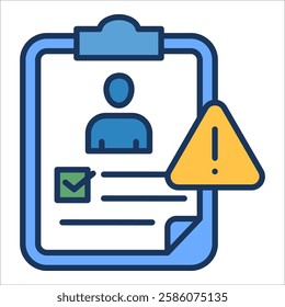 Risk Profile Icon Element For Design