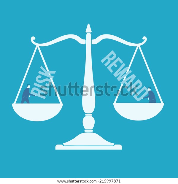Risk Reward Stock Vector (Royalty Free) 215997871 | Shutterstock