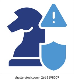 Risk Strategy Icon Element For Design