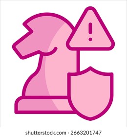 Risk Strategy Icon Element For Design
