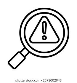 Risks Icon Element For Design