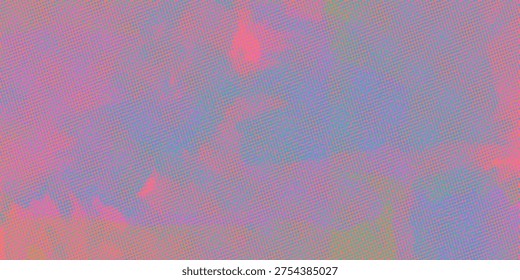 Risograph halftone gradient instyle riso texture background, stamp print look.with grainy print