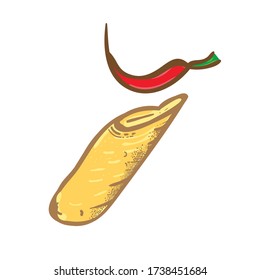 Risoles are pastries filled with meat, usually minced meat, and vegetables wrapped in omelette, and fried after being coated with panir flour and chicken egg beaters. This dish can also be baked in th