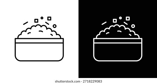 Risotto icons for UI elements. High-quality vector illustration.