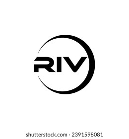 RIV Letter Logo Design, Inspiration for a Unique Identity. Modern Elegance and Creative Design. Watermark Your Success with the Striking this Logo.