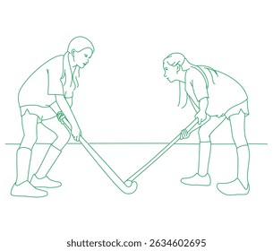 Rival hockey players Rival hockey players