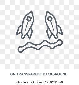Rivalry icon. Rivalry design concept from Startup collection. Simple element vector illustration on transparent background.