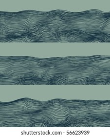 River abstract fringes
