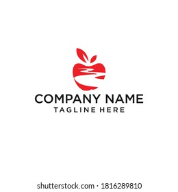 RIVER APPLE LOGO ICON VECTOR SYMBOL
