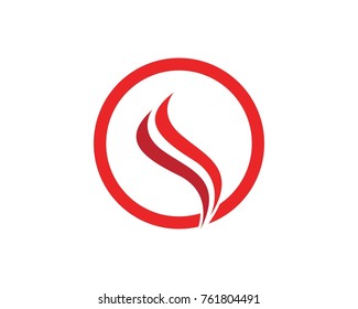 River business logo design template
