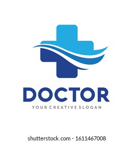  River Health care and medical Logo Vector