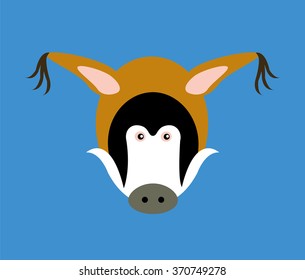 River Hog Vector