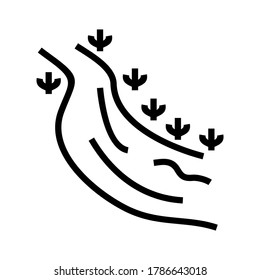 river icon or logo isolated sign symbol vector illustration - high quality black style vector icons
