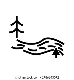 river icon or logo isolated sign symbol vector illustration - high quality black style vector icons

