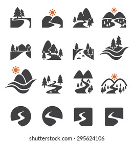 River Icon Set