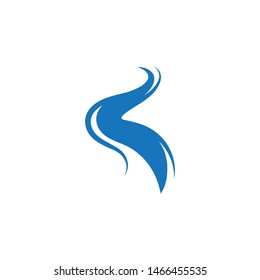 river icon vector illustration design template
