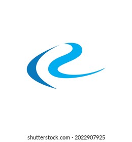 river icon vector illustration design template