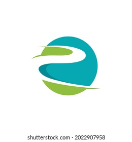 river icon vector illustration design template