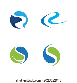 river icon vector illustration design template