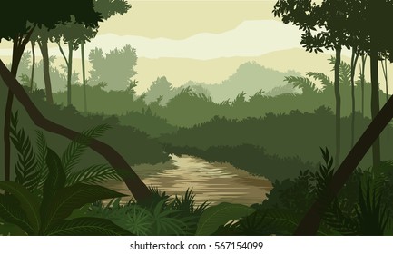 RIVER IN THE JUNGLE