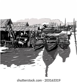 River of life sketchbook