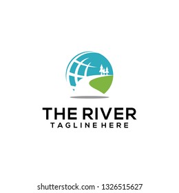 The River Logo Design